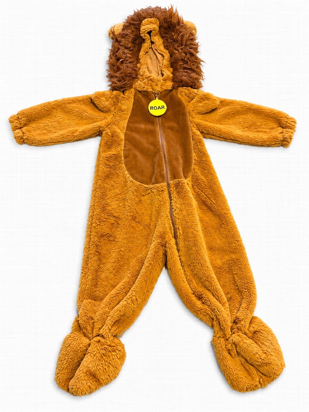 Going Wild Baby Lion Halloween Costume Plush One Piece 18M